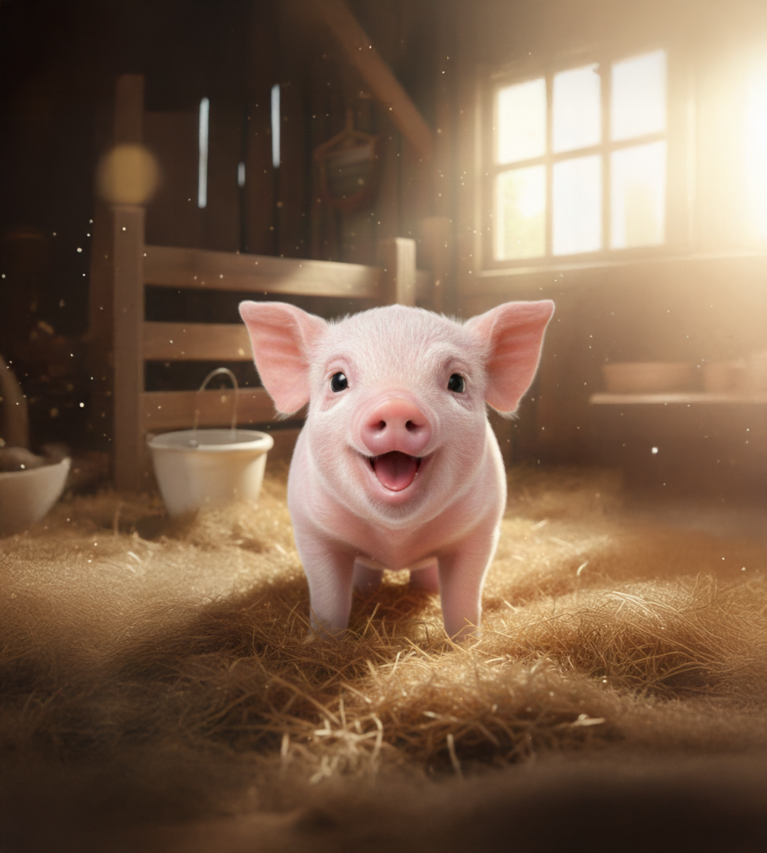 행운 돼지 클릭